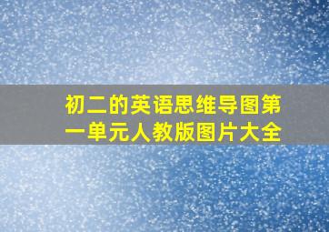 初二的英语思维导图第一单元人教版图片大全