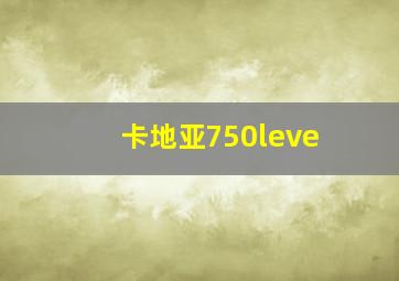 卡地亚750leve