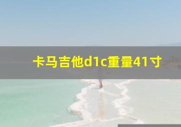 卡马吉他d1c重量41寸