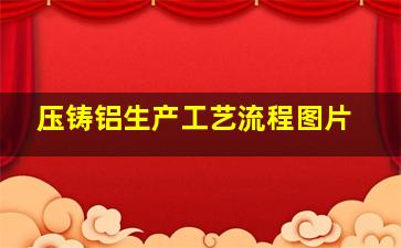 压铸铝生产工艺流程图片