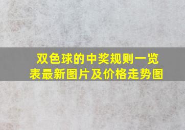 双色球的中奖规则一览表最新图片及价格走势图