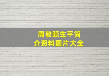 周敦颐生平简介资料图片大全