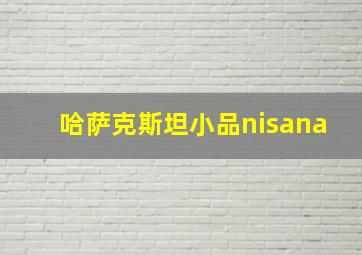 哈萨克斯坦小品nisana