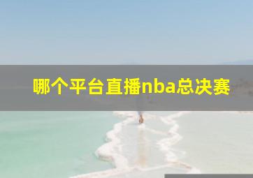 哪个平台直播nba总决赛