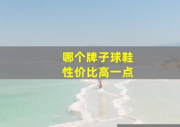 哪个牌子球鞋性价比高一点