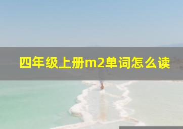 四年级上册m2单词怎么读