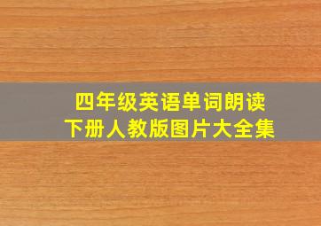 四年级英语单词朗读下册人教版图片大全集