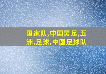 国家队,中国男足,五洲,足球,中国足球队