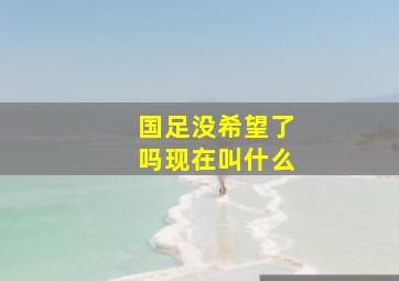 国足没希望了吗现在叫什么