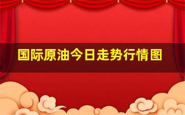 国际原油今日走势行情图