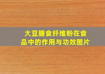 大豆膳食纤维粉在食品中的作用与功效图片