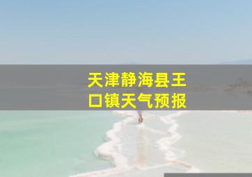 天津静海县王口镇天气预报