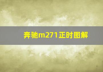 奔驰m271正时图解