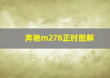 奔驰m278正时图解