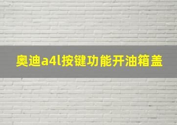 奥迪a4l按键功能开油箱盖