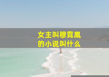 女主叫穆霓凰的小说叫什么