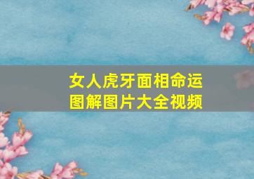 女人虎牙面相命运图解图片大全视频