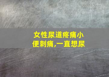 女性尿道疼痛小便刺痛,一直想尿