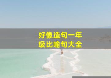 好像造句一年级比喻句大全