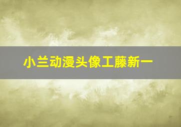 小兰动漫头像工藤新一