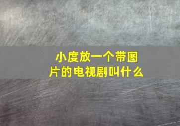 小度放一个带图片的电视剧叫什么