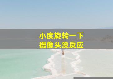 小度旋转一下摄像头没反应