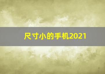 尺寸小的手机2021