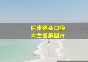 尼康镜头口径大全图解图片