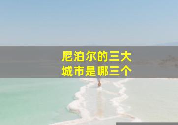 尼泊尔的三大城市是哪三个