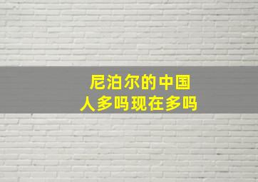 尼泊尔的中国人多吗现在多吗