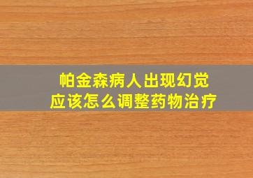 帕金森病人出现幻觉应该怎么调整药物治疗