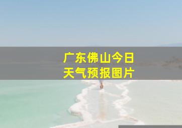 广东佛山今日天气预报图片