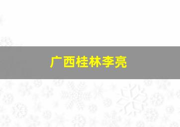 广西桂林李亮