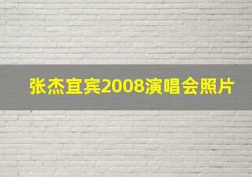 张杰宜宾2008演唱会照片