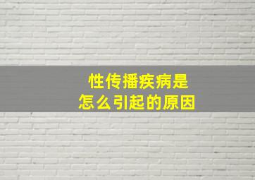 性传播疾病是怎么引起的原因