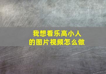 我想看乐高小人的图片视频怎么做