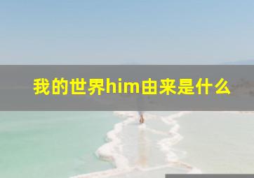 我的世界him由来是什么