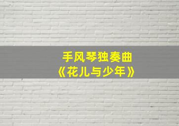 手风琴独奏曲《花儿与少年》