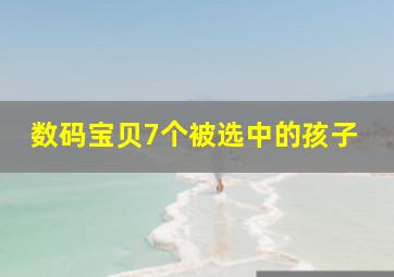 数码宝贝7个被选中的孩子