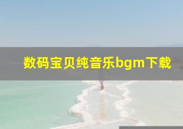 数码宝贝纯音乐bgm下载