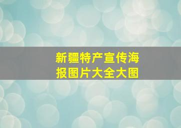 新疆特产宣传海报图片大全大图