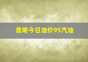 昆明今日油价95汽油