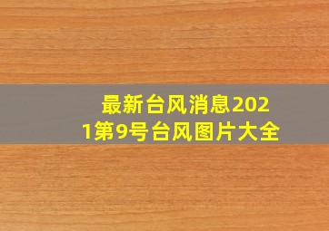 最新台风消息2021第9号台风图片大全