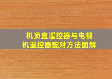 机顶盒遥控器与电视机遥控器配对方法图解