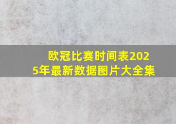 欧冠比赛时间表2025年最新数据图片大全集