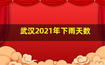 武汉2021年下雨天数