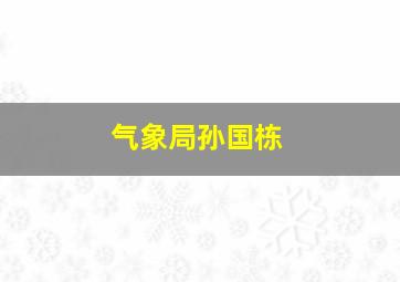 气象局孙国栋