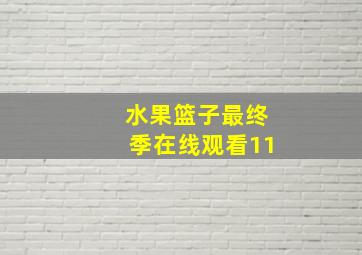 水果篮子最终季在线观看11