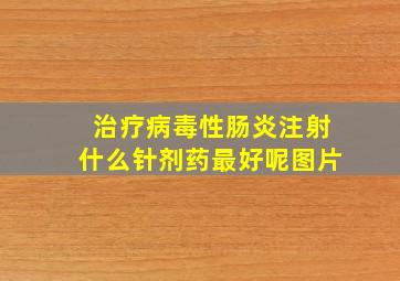 治疗病毒性肠炎注射什么针剂药最好呢图片