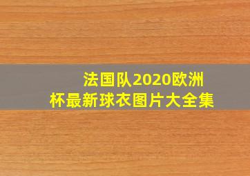 法国队2020欧洲杯最新球衣图片大全集